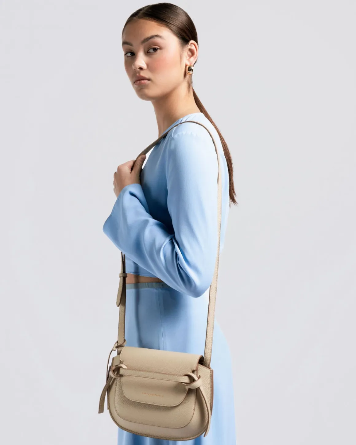 Smaak Amsterdam Crossbody Tassen-CLINT | Limestone