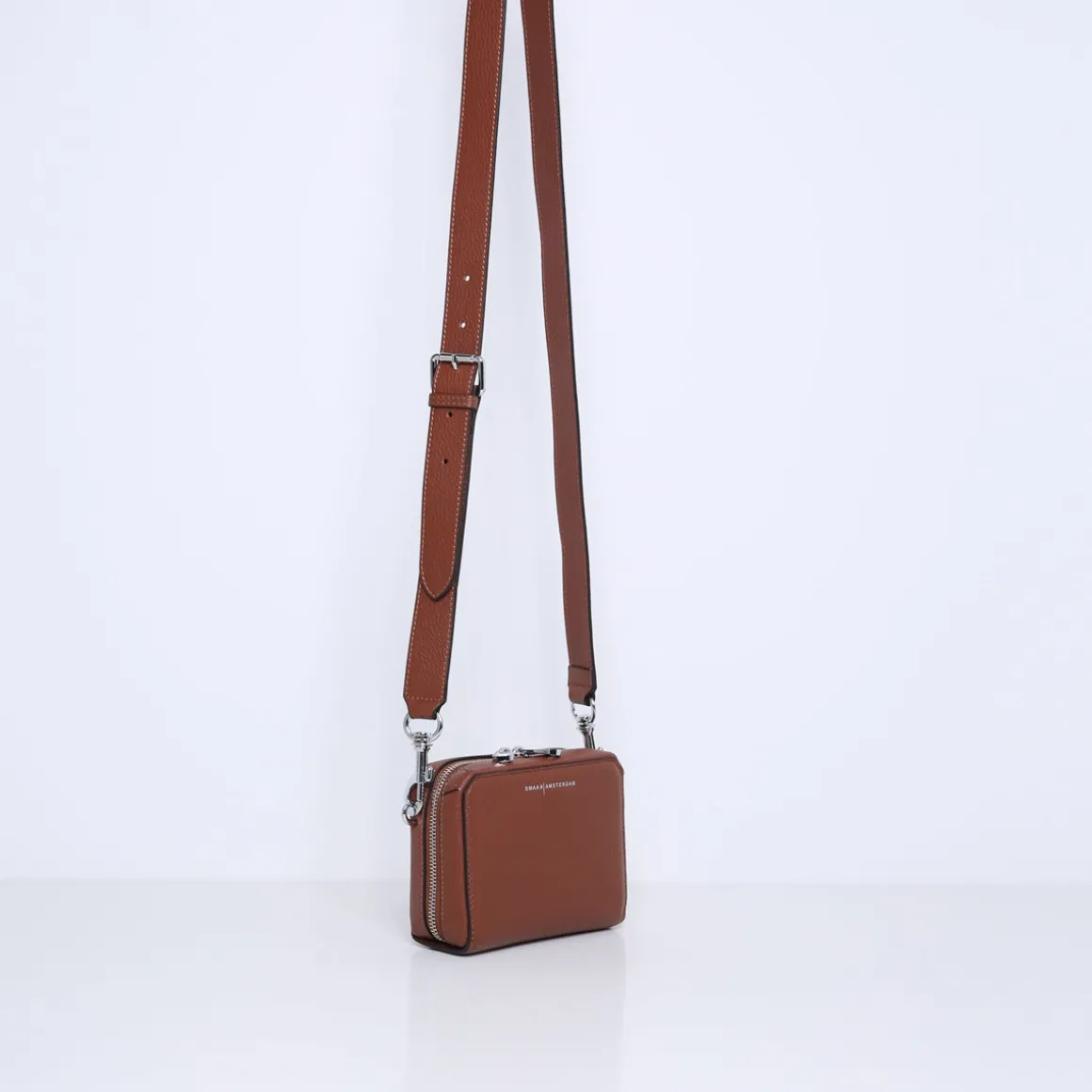 Smaak Amsterdam Crossbody Tassen-COOPER | Camel