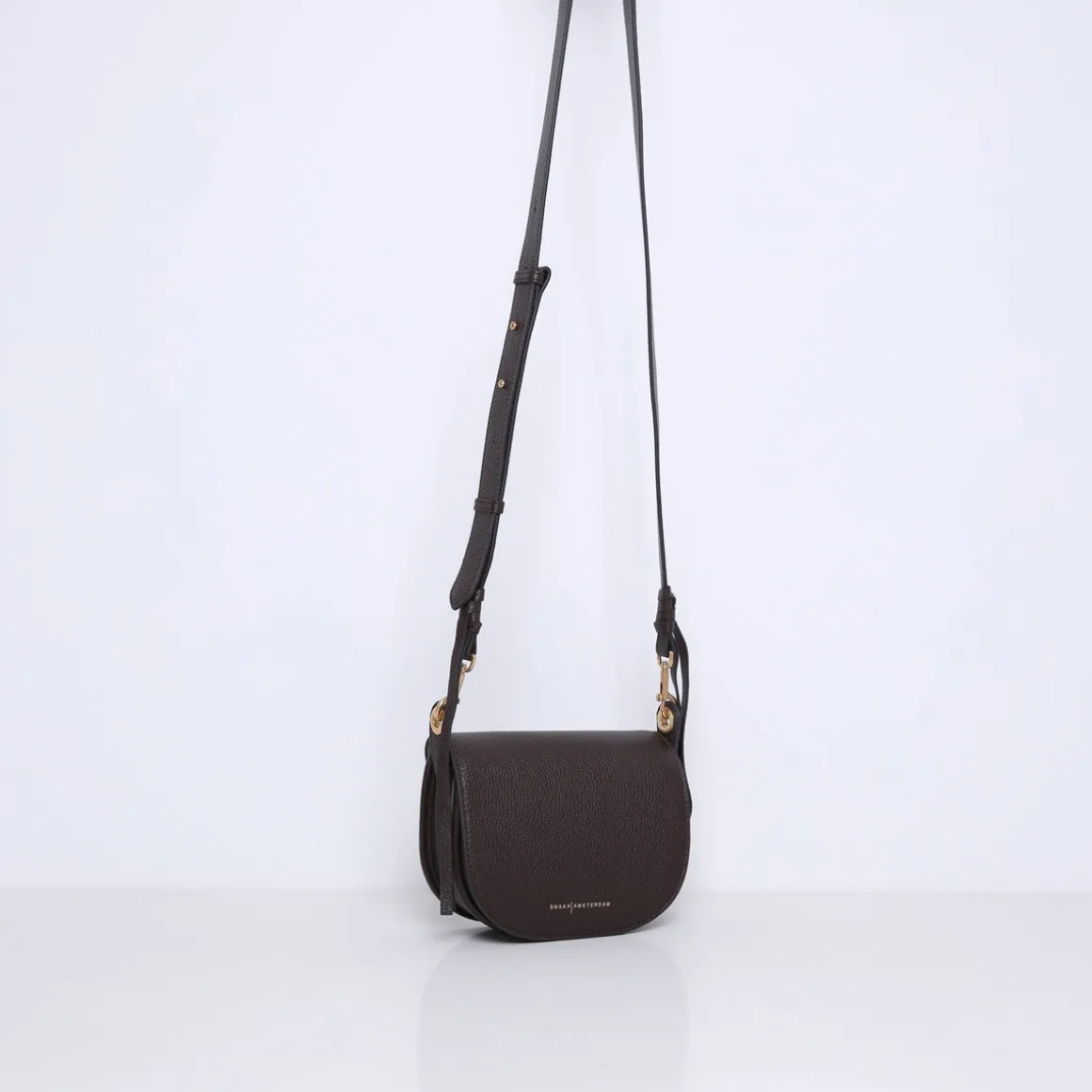 Smaak Amsterdam Crossbody Tassen-FRANKLIN | DARK CHOCOLAT Darkchocolat