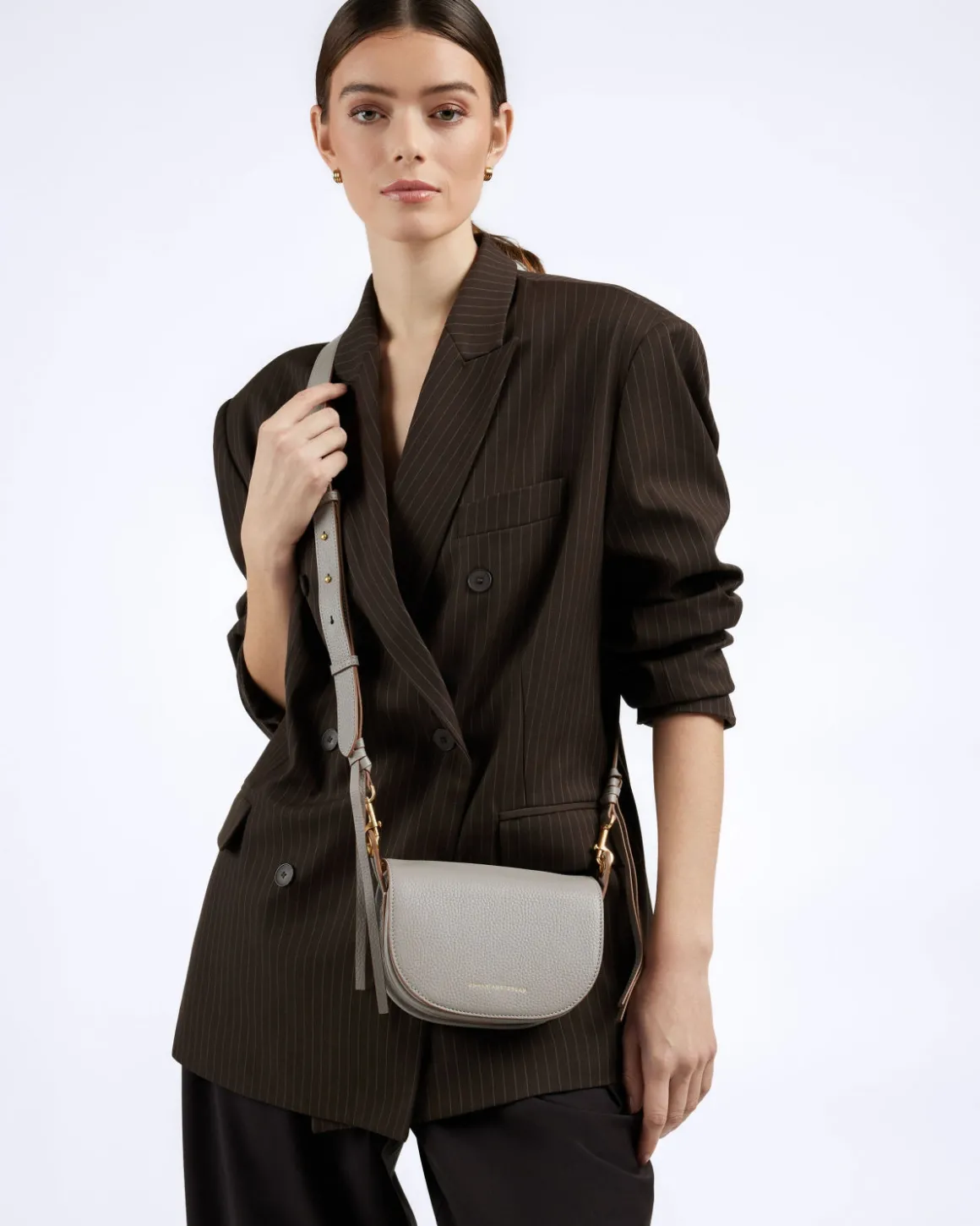 Smaak Amsterdam Crossbody Tassen-FRANKLIN | Taupe
