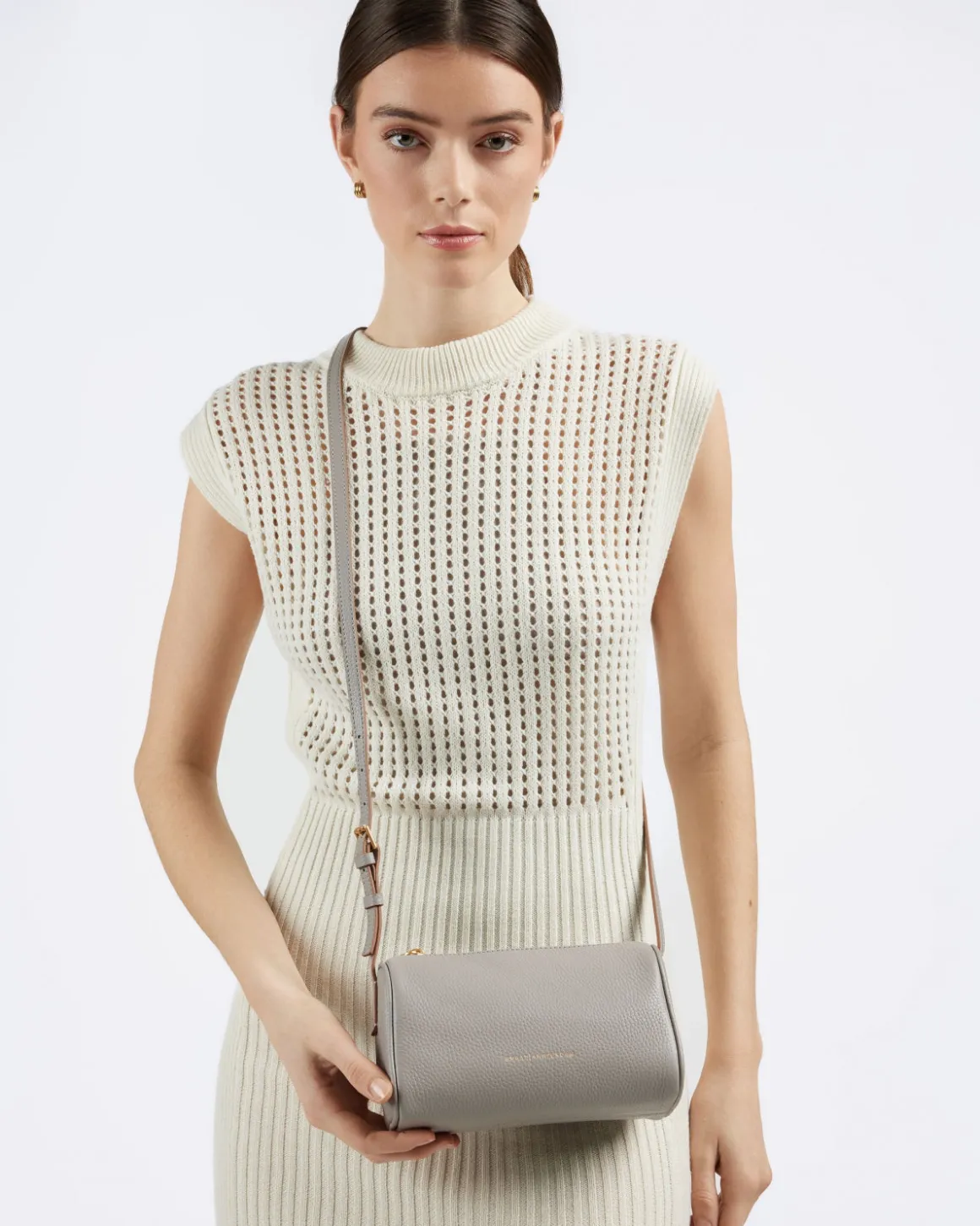 Smaak Amsterdam Crossbody Tassen | Schoudertassen-JODIE | Taupe