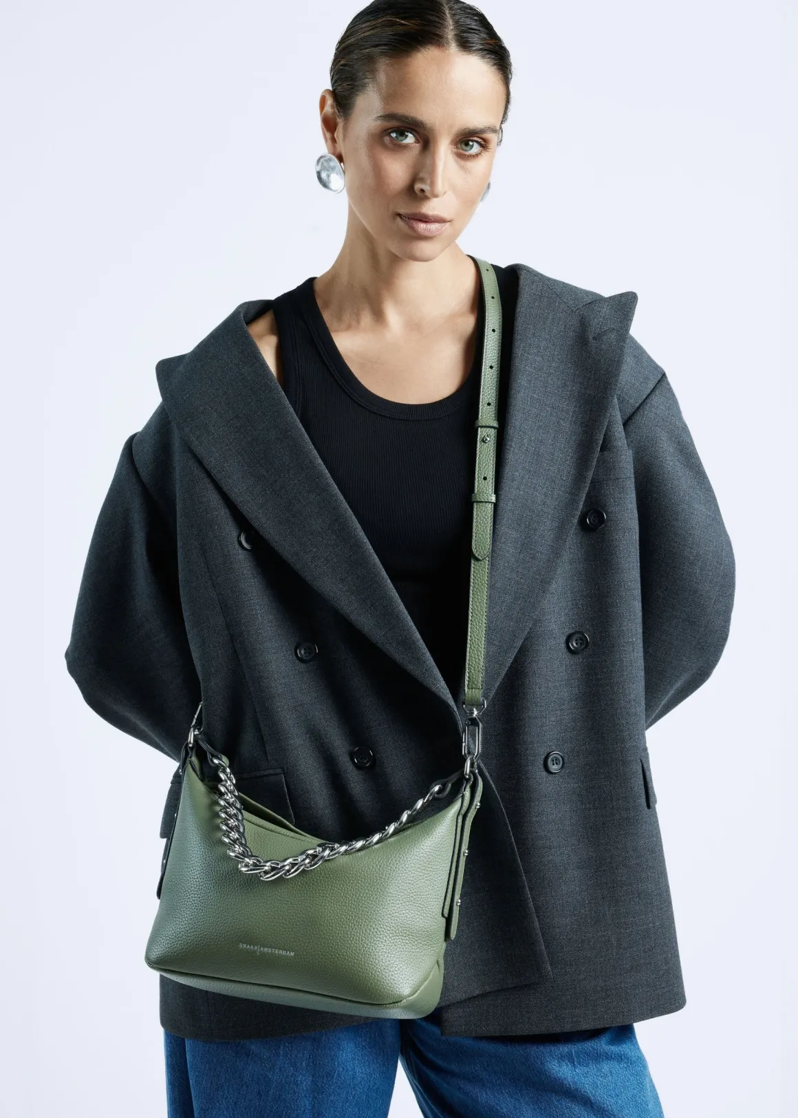 Smaak Amsterdam Handtassen | Crossbody Tassen-LOTTE | Pine
