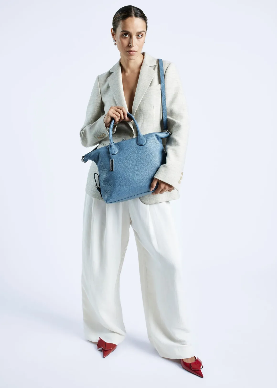 Smaak Amsterdam Handtassen | Crossbody Tassen-ROSE - MINI | Denim