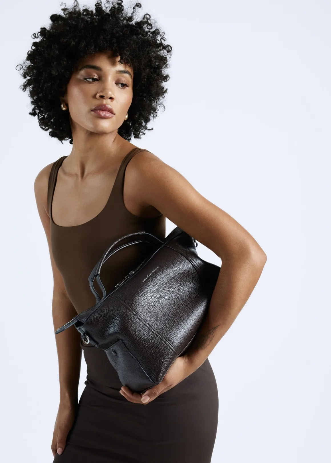 Smaak Amsterdam Handtassen | Crossbody Tassen-TONY | DARK CHOCOLAT Darkchocolat
